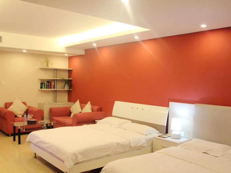 Hangzhou Dushangju Hotel Apartment Binjiang Exterior photo